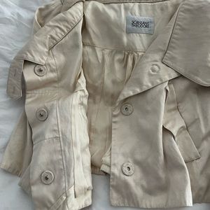 Scanlan Theodore cropped cream jacket sz XS / S